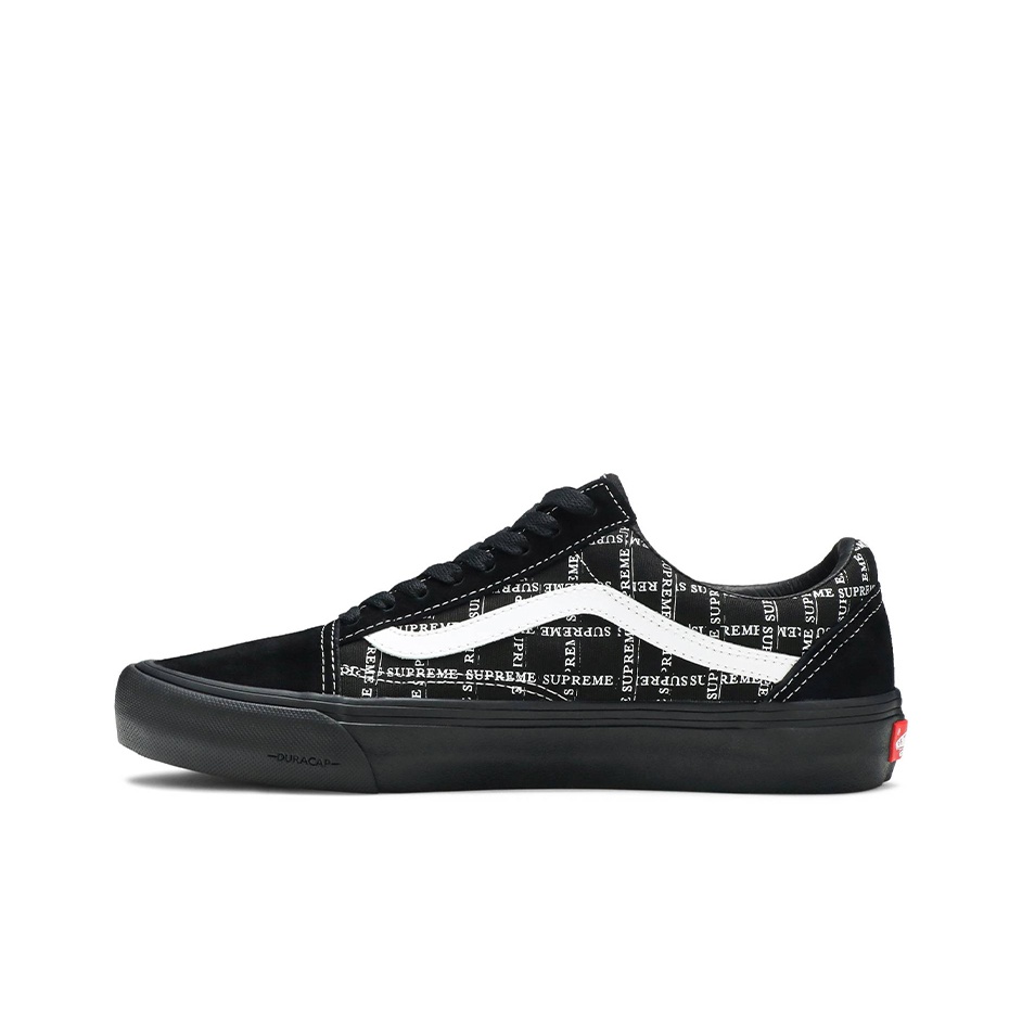 Vans Shoes Old Skool - Supreme X Vans Old Skool Skateboard-Schuhe