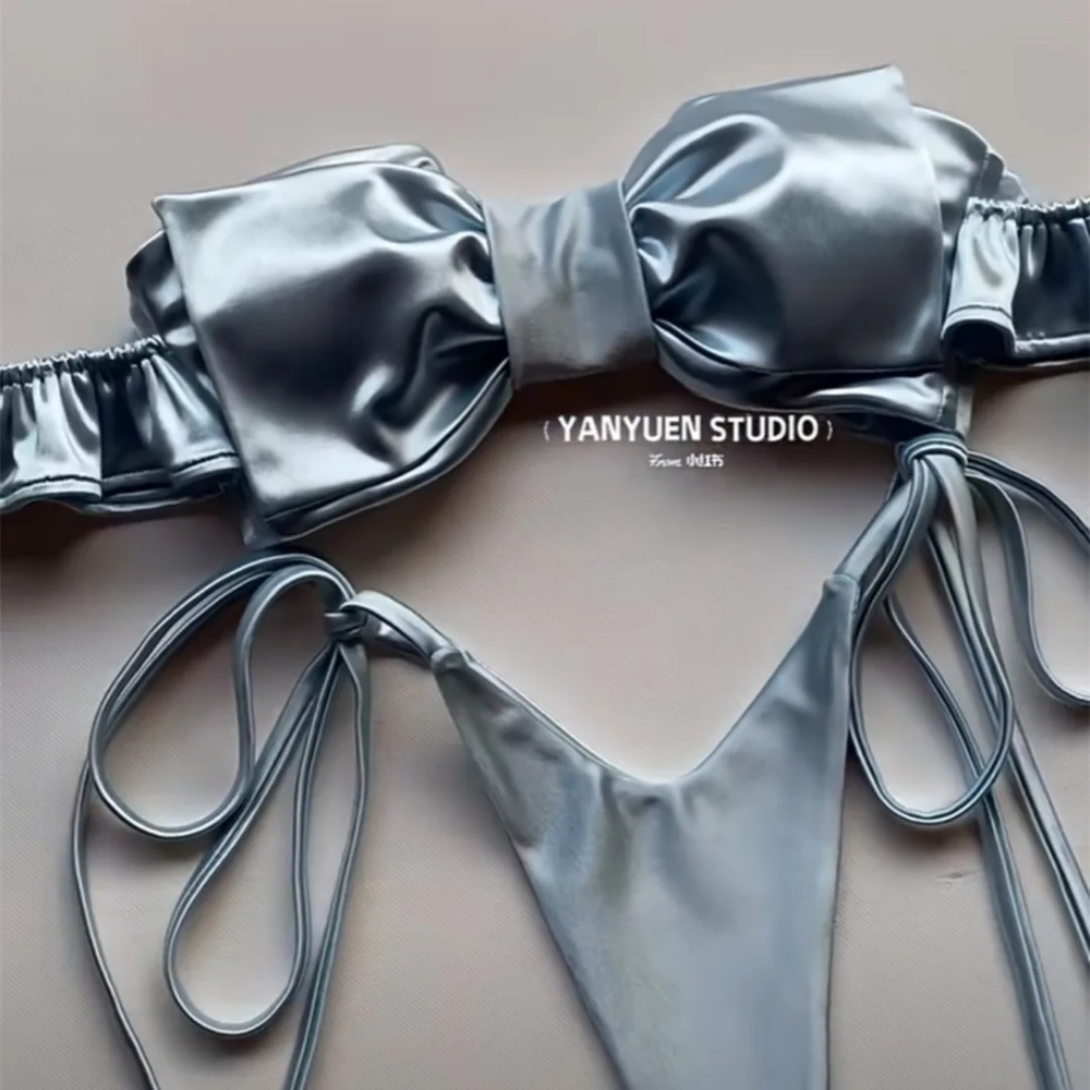 Sexy 2-teiliger rosa Bikini 20 – Thong Bikini Women Bewertung und Preis