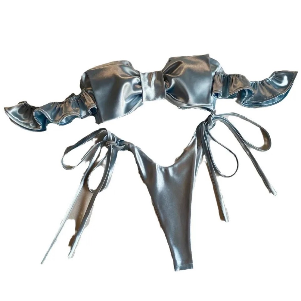 Sexy 2-teiliger rosa Bikini 20 – Thong Bikini Women Bewertung und Preis