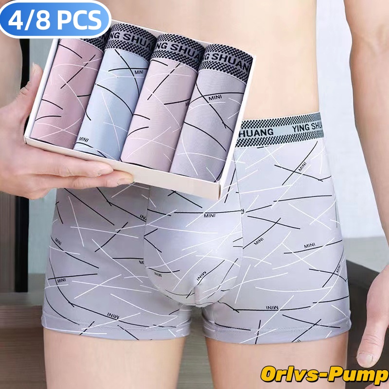 4 Teile/los 2XL-4XL Schlüpfer  – Boyshort Underwear Bewertung und Preis