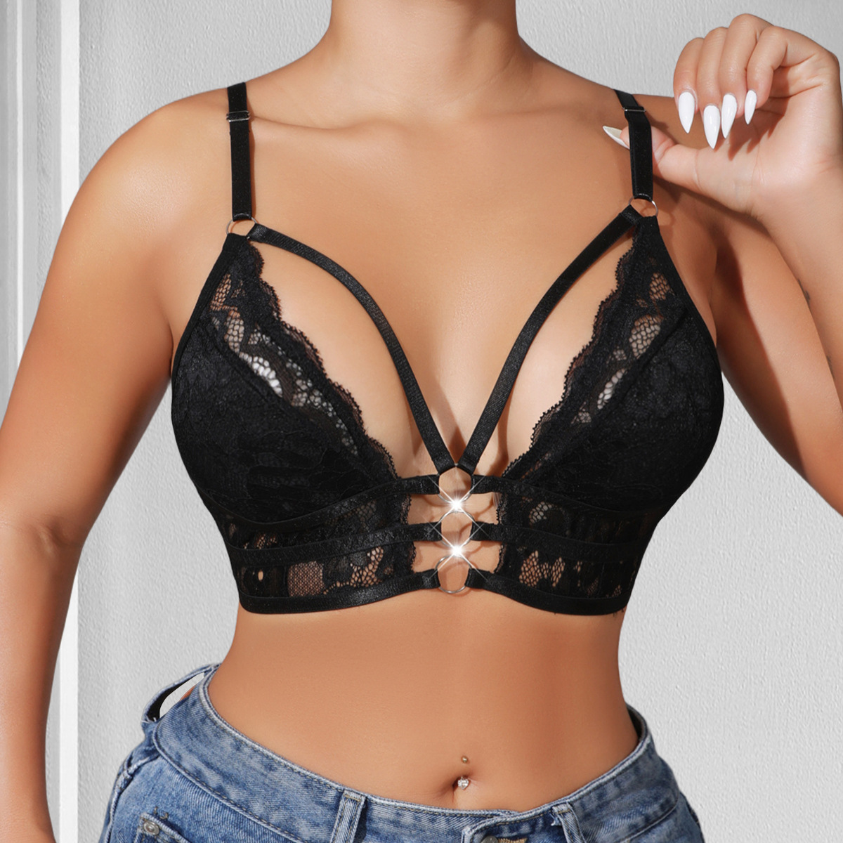 1 Stück Modischer Sexy Spitzen – Push Up Bra Padded Bewertung und Preis